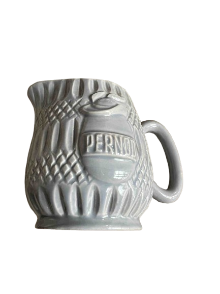 Pichet publicitaire Pernod en céramique Céranord