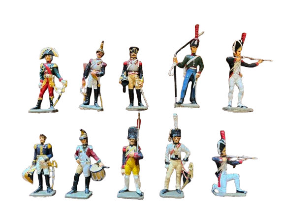 Lot de figurines napoléoniennes