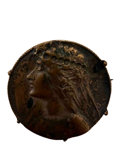 Médaille broche en bronze